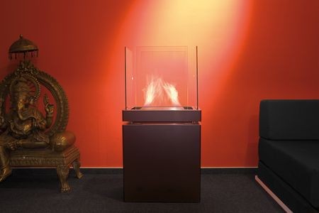 Semi Flame Typ 553a schwarz 1,7ltr Brennkammer