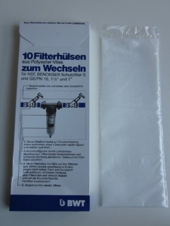 10x BWT Filterhülsen S und GS/PN 16 1 1/2" und 2" 10998
