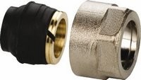Klemmringverschraubung für Hahnblock (2Stück) 18mm