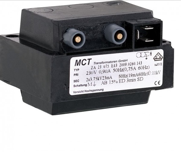 Brötje Zündtransformator Typ ZA 23 075 E 43