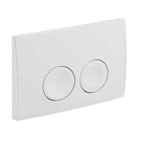 Geberit Delta21 Betätigungsplatte für 2 Mengen-Spülung weiß