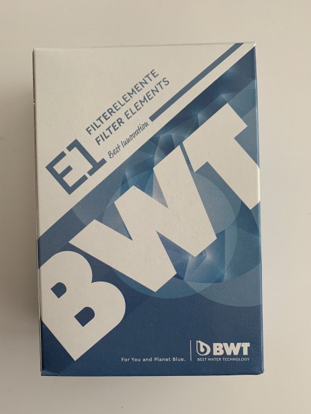 2 Stück BWT Ersatz Filterelement zu E1 Filter, Ersatzfilter, 10386