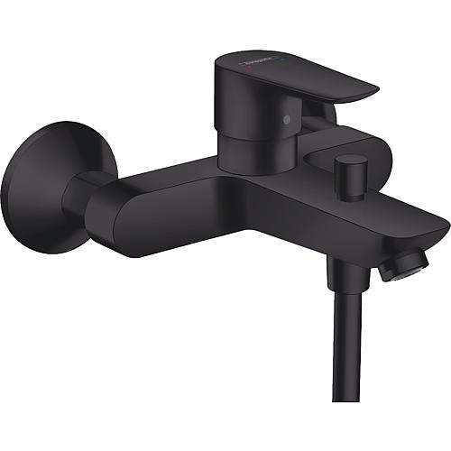 AP-Wannenmischer Hansgrohe Talis E Ausladung 194 mm schwarz matt