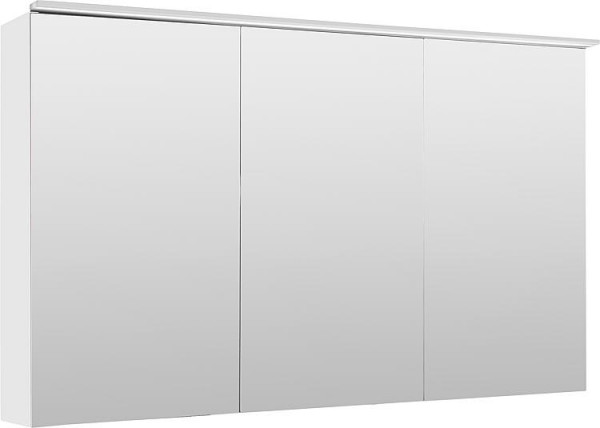 Spiegelschrank Assol mit LED Aufsatzleuchte, 3 Türen 1200x750x194mm