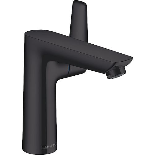 Waschtischmischer Hansgrohe 150 Talis E Ausladung 141 mm schwarz matt